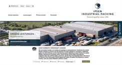 Desktop Screenshot of ipsenindustrialpacking.com